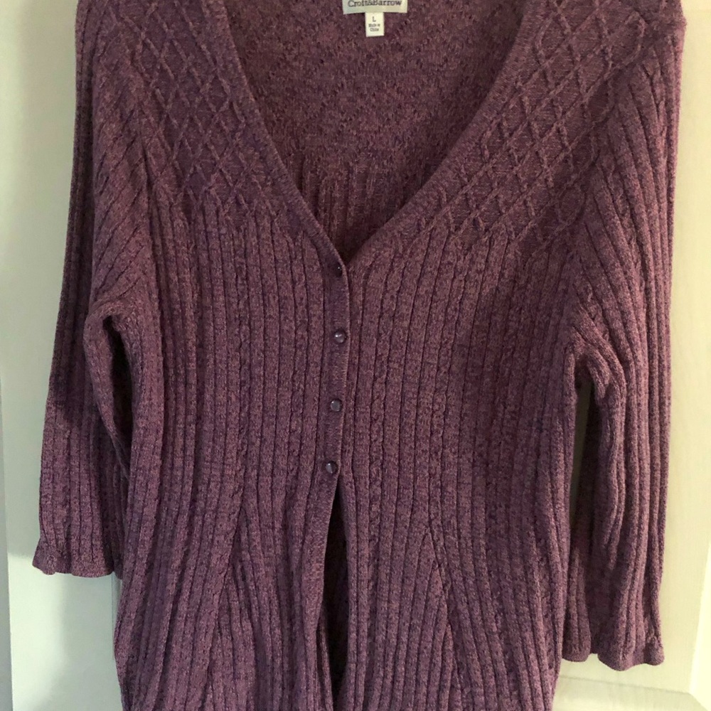 NWOT “Croft & Barrow” Cardigan
